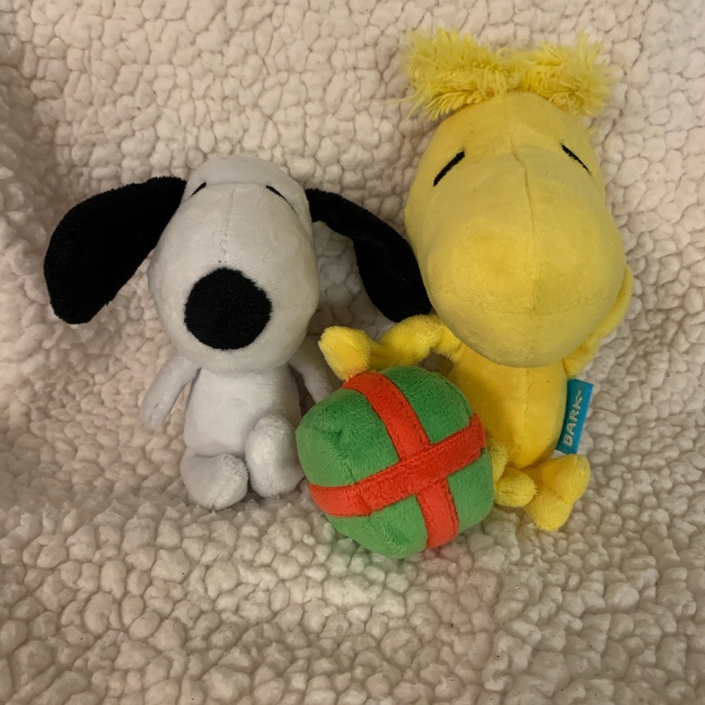 Snoopy and Woodstock Plush Toys with Gift